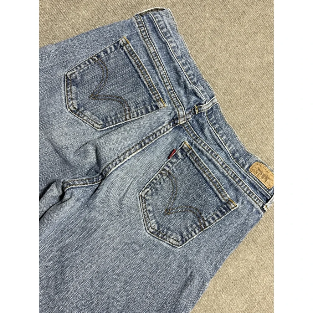 Levis 505 Jeans Mens 36x31 Blue Straight‎ Leg Medium Wash Classic Denim Pants